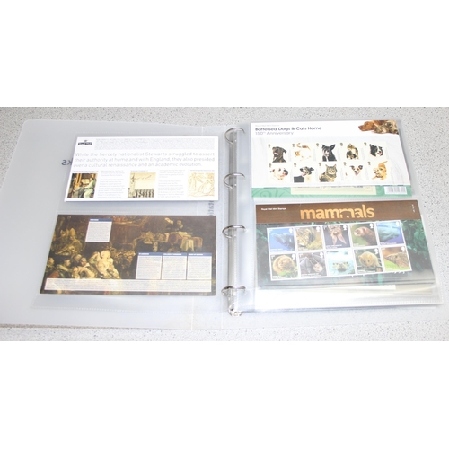 523 - Stamps - a Royal Mail album of mainly decimal presentation pack stamps, album 1/2