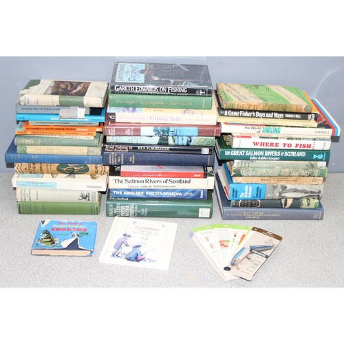 530 - Qty of books on fishing (2 boxes)