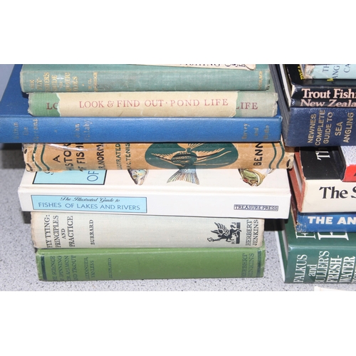 530 - Qty of books on fishing (2 boxes)