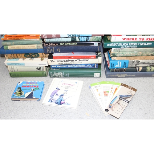 530 - Qty of books on fishing (2 boxes)