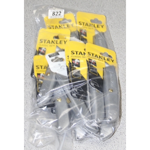 822 - New old stock - 10 x Stanley knives