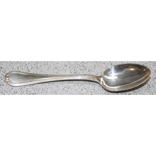 1032 - Christofle of France, an extensive and important solid sterling silver 12 place canteen of cutlery s... 