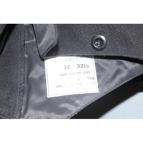 1422 - A post WW2 period British military officers dress uniform, trousers and shirt