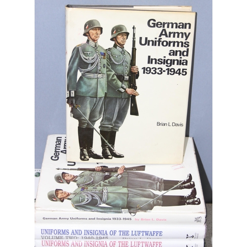 1404 - Qty of military related reference books, mainly German related