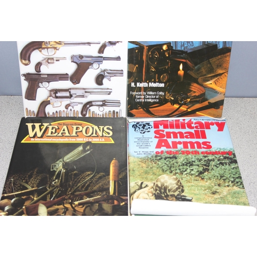 1406 - Qty of military related reference books, mainly weapons related