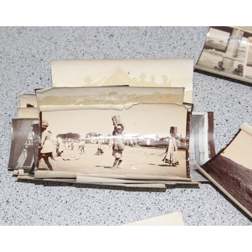 1409 - Qty of assorted photographs and ephemera to inc military related, c.WW1 period, seemingly mainly the... 