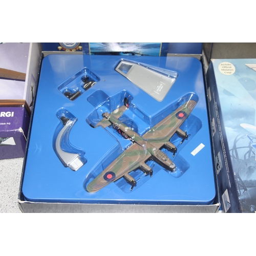 1506 - 5 boxed Corgi Battle of Britain diecast models of military aeroplanes