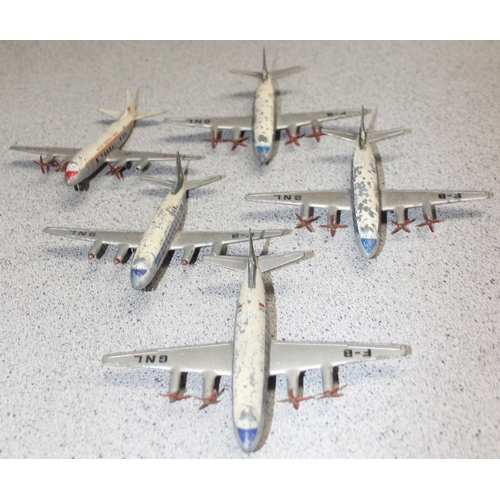 1510 - Qty of assorted diecast planes, mainly passenger aircraft to inc Dinky