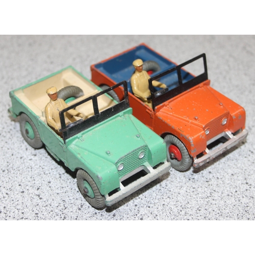 1514 - Qty of assorted toy vehicles mainly Land Rovers to inc Dinky & Corgi