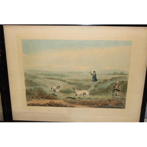 413 - 5 antique hunting prints by Henry Thomas Alken, each approx 38cm x 30cm