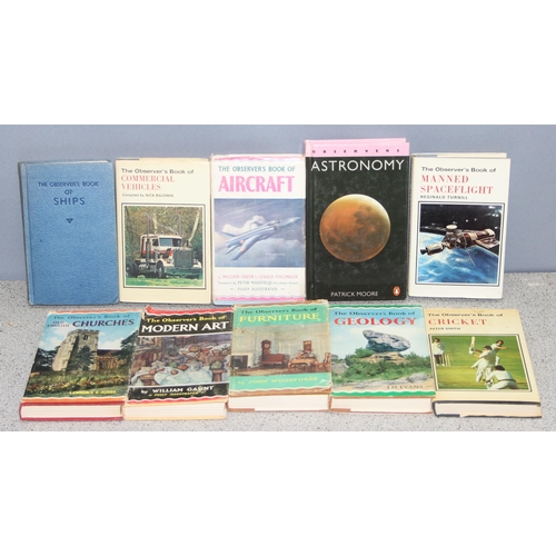 502 - 10 Observer books, mostly historical and vehicle related