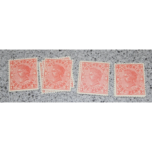 505 - Qty of assorted stamps and other ephemera to inc some interesting Queen Victoria Queensland stamps, ... 