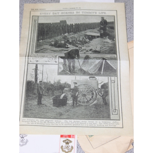 505 - Qty of assorted stamps and other ephemera to inc some interesting Queen Victoria Queensland stamps, ... 