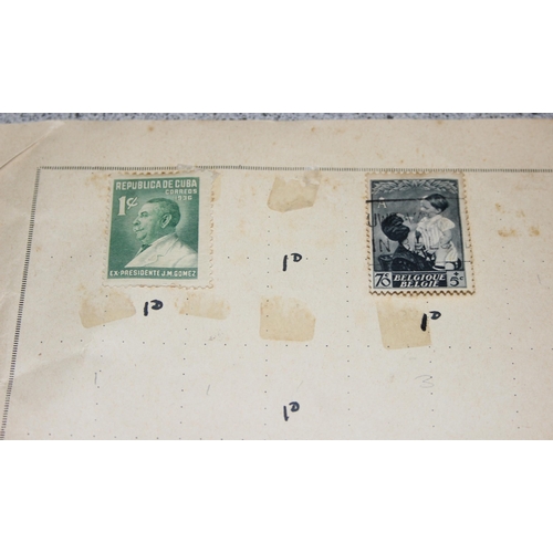 505 - Qty of assorted stamps and other ephemera to inc some interesting Queen Victoria Queensland stamps, ... 
