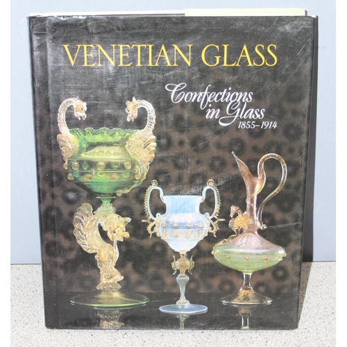 506 - Qty of Reference books on Italian glass to include venetian and Murano