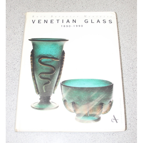 506 - Qty of Reference books on Italian glass to include venetian and Murano