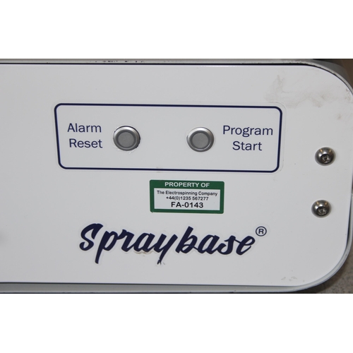 800 - A Spraybase model AS-1204-000-01D Melt Electrospinning Instrument - Spraybase® electrospinning instr... 