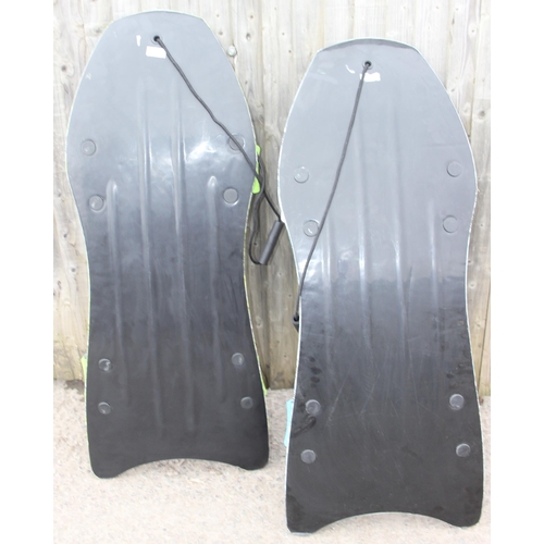 1523 - 2 large children's sledges approx. 140cm long