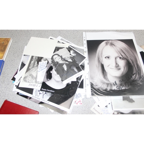 513 - Qty of signed photographs, to incl Helena Bonham Carter, Sue Holderness (Marlene, Only Fools and Hor... 