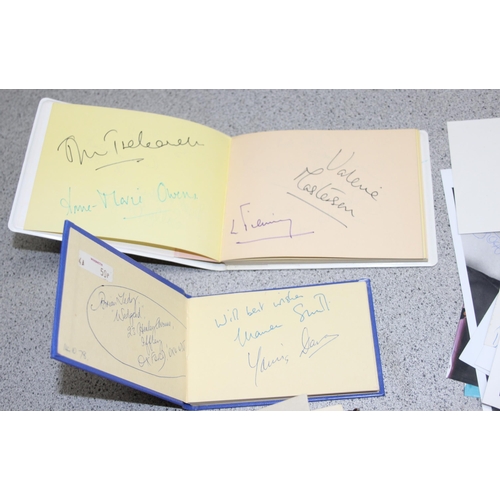 513 - Qty of signed photographs, to incl Helena Bonham Carter, Sue Holderness (Marlene, Only Fools and Hor... 