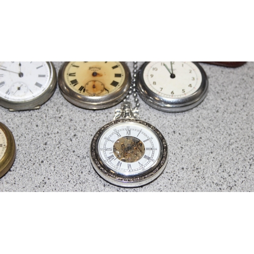 1318 - 6 assorted vintage pocket watches