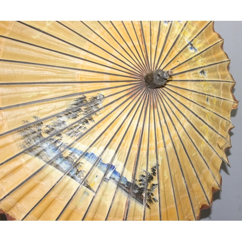 1754 - 2 x vintage Oriental parasols