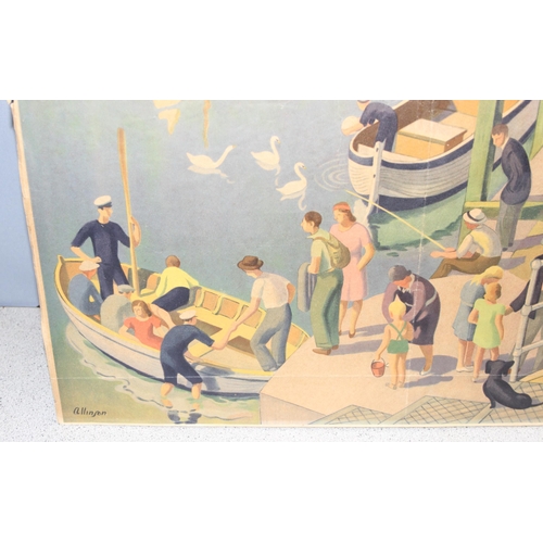 416 - Adrian Allinson ROI (British, 1890 - 1959) 'Littlehampton for Sands & Sunshine', British Railways (S... 