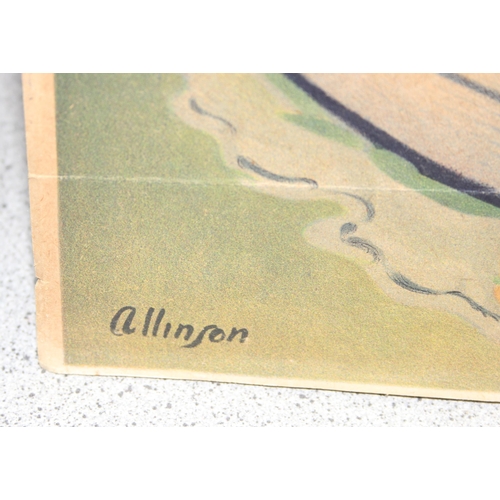 416 - Adrian Allinson ROI (British, 1890 - 1959) 'Littlehampton for Sands & Sunshine', British Railways (S... 