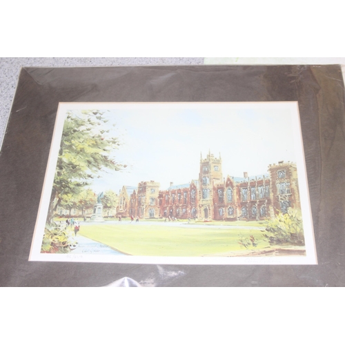 452 - Mixed lot of prints and original artwork to incl a print of the late Queen Elizabeth II, largest app... 