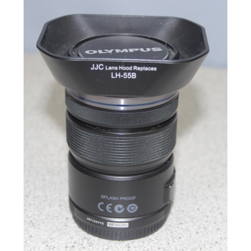 679 - Olympus M.Zuiko Digital 12-50mm 1 f/3.5-6.3 Lens with lens hood in Matin case