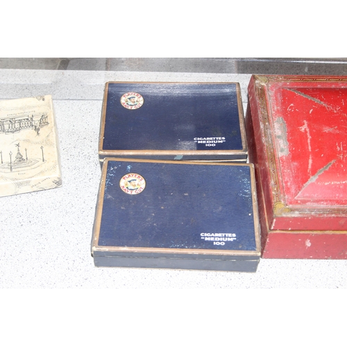 1778 - Qty of vintage and later advertising tins to incl Huntley & Palmers