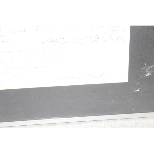 429A - Mix of original artworks and prints to incl: an abstract limited edition print (129/375) of 'Longing... 