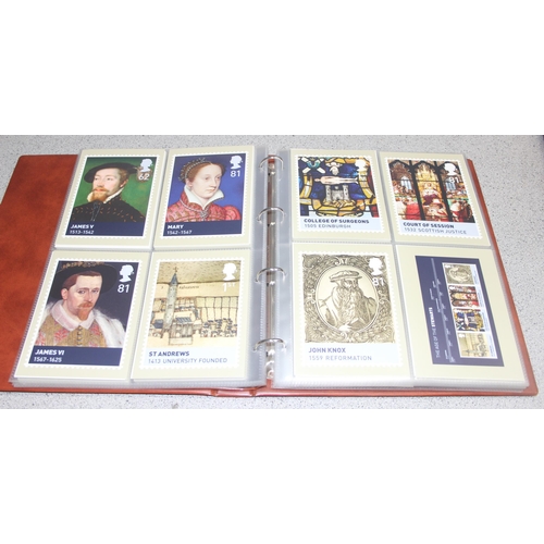 538 - Stamps - 3 albums of PHQ cards