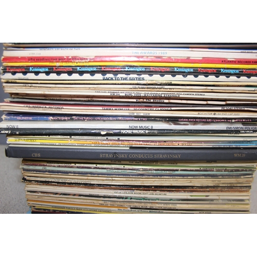 621 - Qty of LP vinyl records to incl Now That's What I Call Music 6, Dire Straits, The Beatles etc