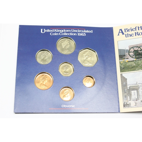 1202 - 6 assorted British decimal and pre-decimal coins sets