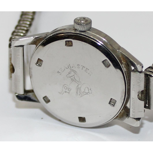 1307 - A vintage Omega Seamaster wristwatch with 630 cal mechanical movement, with stainless steel case and... 