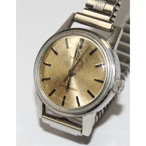 1307 - A vintage Omega Seamaster wristwatch with 630 cal mechanical movement, with stainless steel case and... 