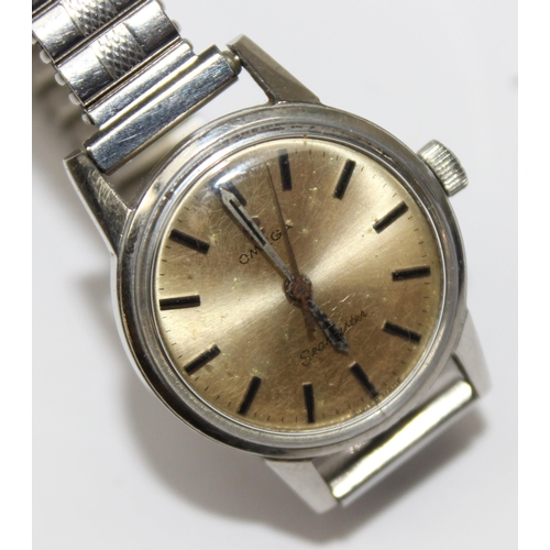 1307 - A vintage Omega Seamaster wristwatch with 630 cal mechanical movement, with stainless steel case and... 