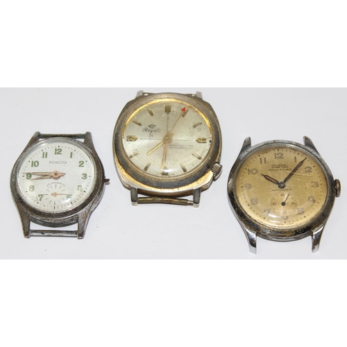 1319 - 3 vintage mechanical wristwatches to inc Tourist, Roxedo & Royale