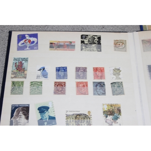 504 - Qty of assorted antique and later stamps in albums (4)