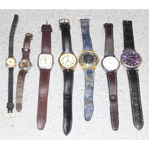 1338 - A large qty of assorted vintage and later watches to inc Swatch etc