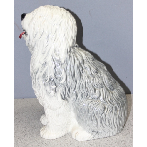 1699L - A large Beswick figure of an Old English Sheep Dog, model 2232, approx 30cm tall