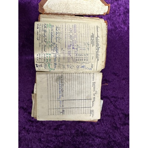 1469 - A WW2 military medals to inc an Italy Star and a WW2 period Soldiers pay book and paperwork