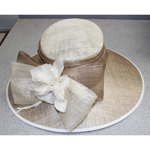 205 - 5 ladies Royal Ascot dress hats or wedding hats by Kangol, Hatmosphere etc, 2 boxes