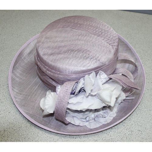 205 - 5 ladies Royal Ascot dress hats or wedding hats by Kangol, Hatmosphere etc, 2 boxes