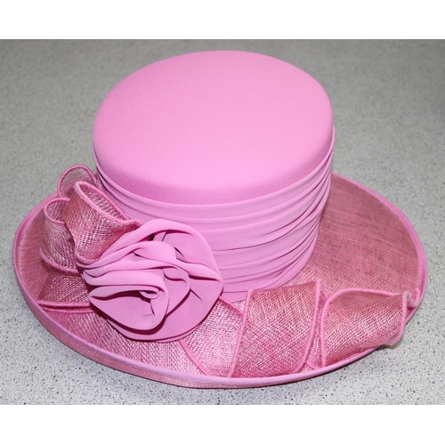 207 - 3 ladies Royal Ascot dress hats or wedding hats by Cappelli Condici, 3 boxes