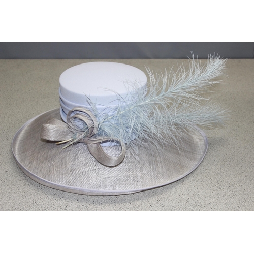 207 - 3 ladies Royal Ascot dress hats or wedding hats by Cappelli Condici, 3 boxes