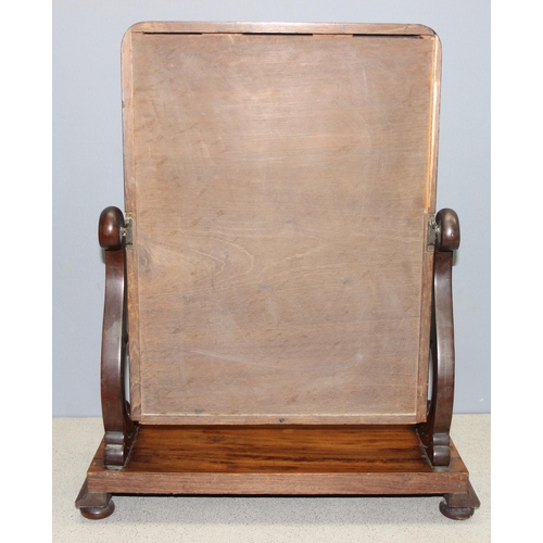 271 - A 19th century table top mirror, approx 57cm wide x 66cm tall