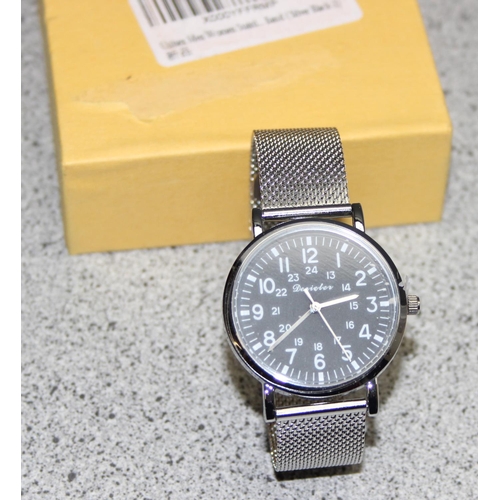 1312 - 4 assorted boxed Military style watches