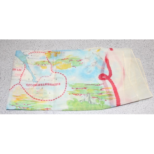 219 - Qty of assorted fabric scarves